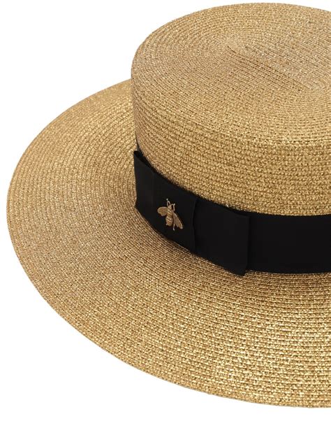 gucci straw hat women|gucci inspired straw hat.